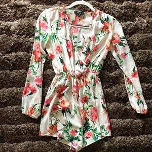Boutique floral romper